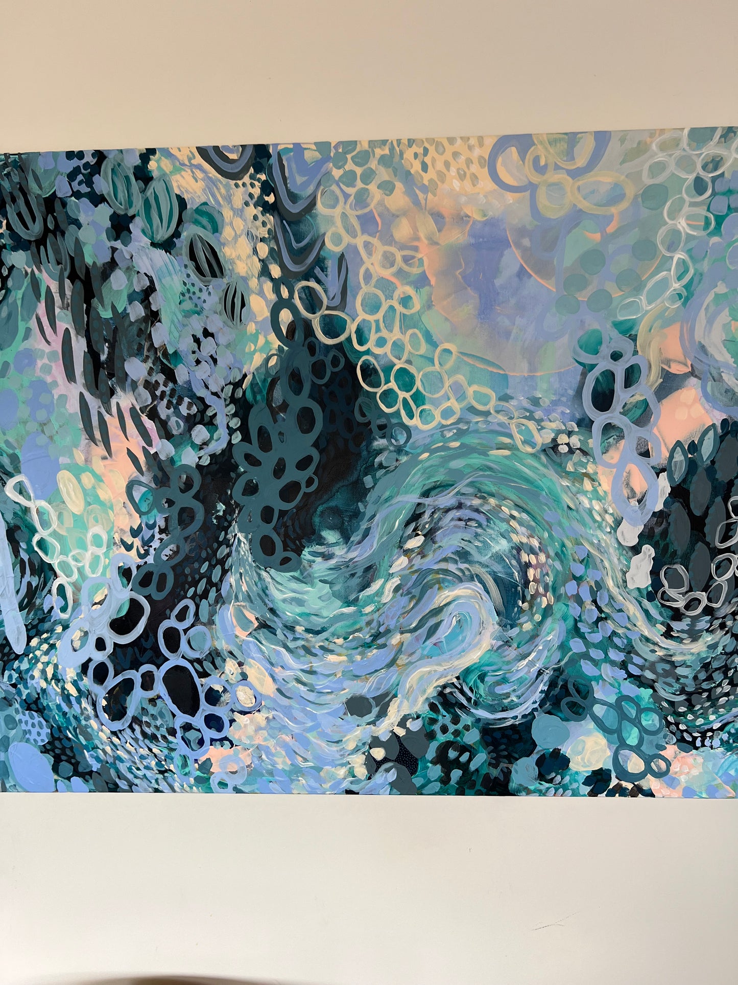 ‘Waves at Copacabana’ 152cm x 76cm