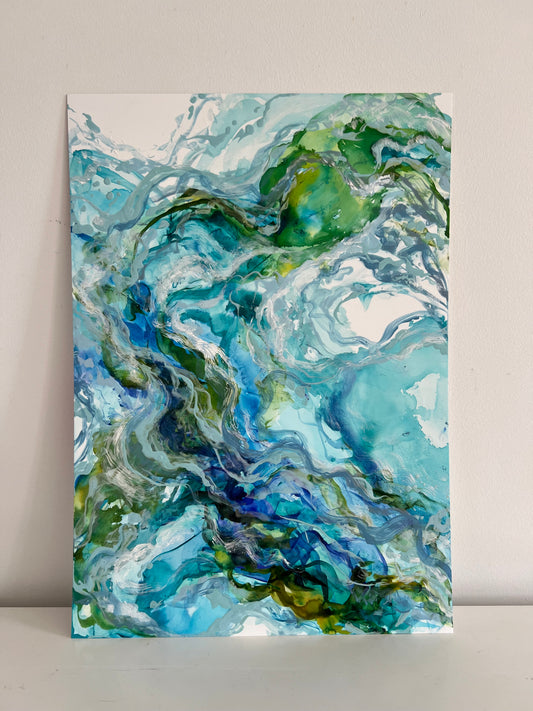 ‘Flowing Ocean’ 42cm x 30cm